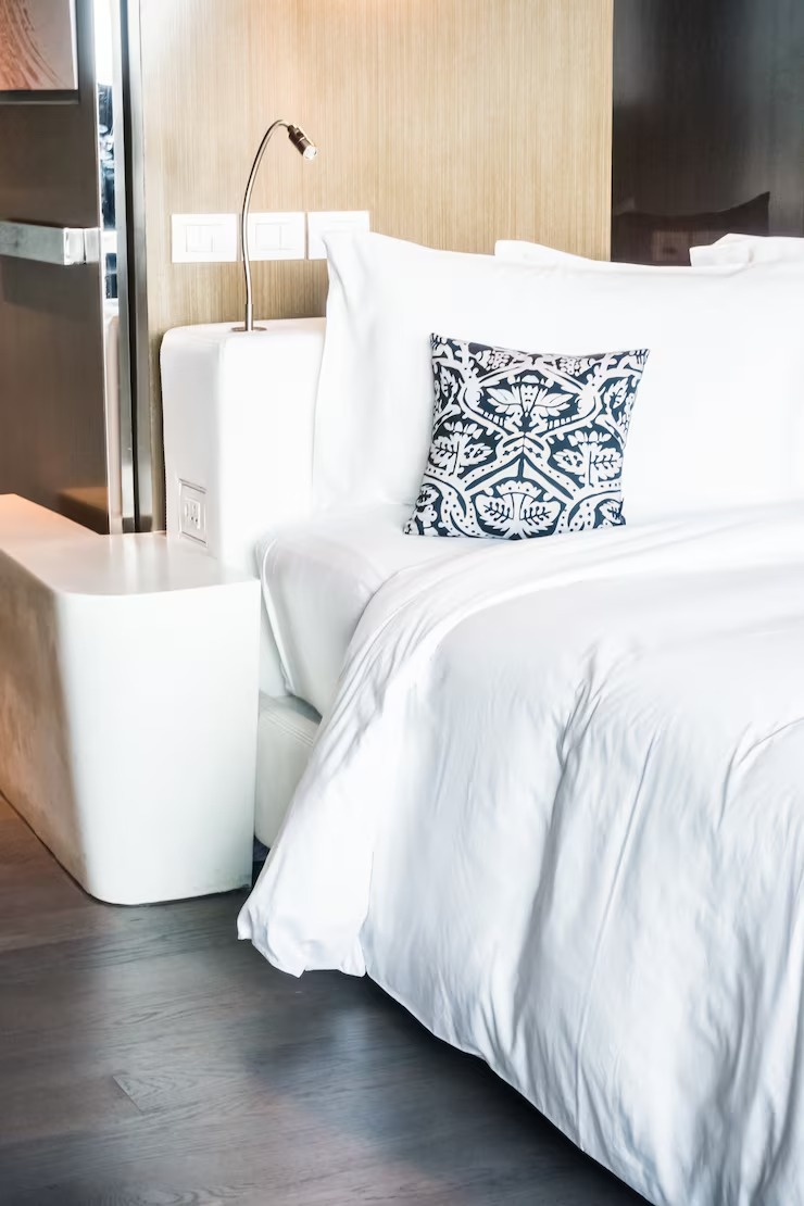 S Double Bed White Pillows 1 by Orient Uniforms for customers in Dubai, Abu Dhabi, Sharjah, Ajman and across the UAE